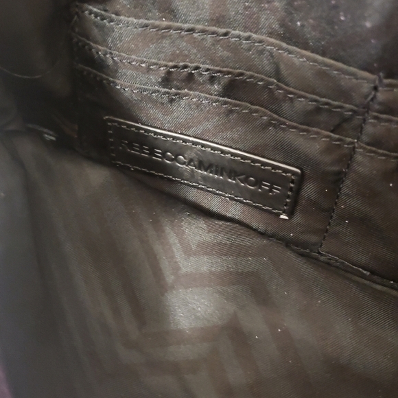 Rebecca Minkoff Sofia Purple Leather/Suede Clutch/Crossbody - Picture 12 of 15